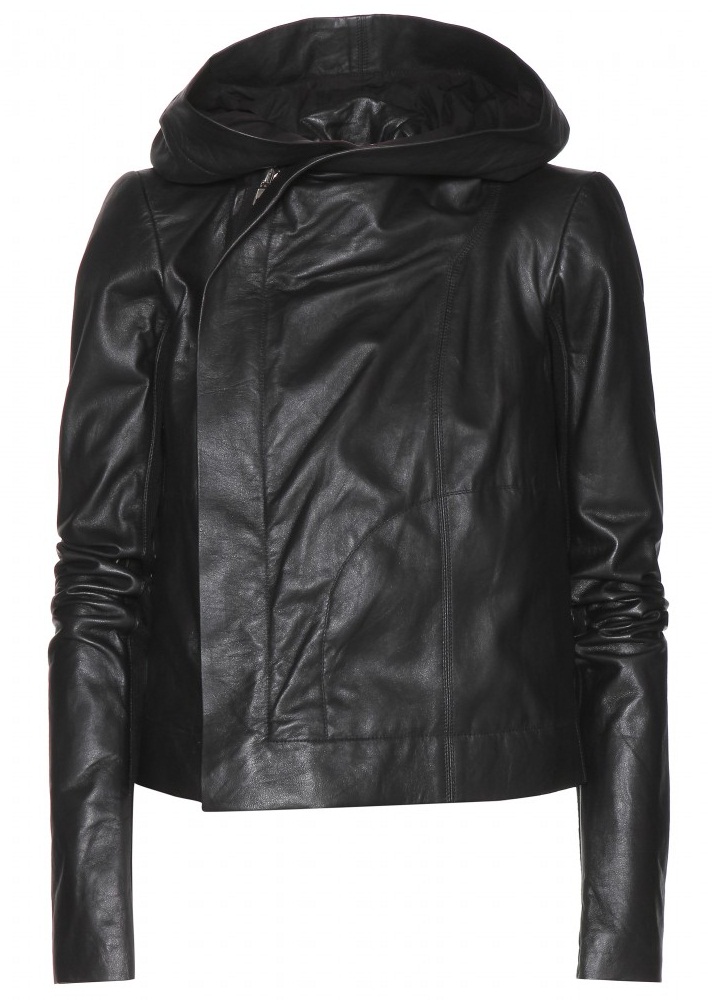 WOMEN'S HOODED LEATHER JACKET, WOMENS LEATHER JACKETS, LEATHER HOODIES