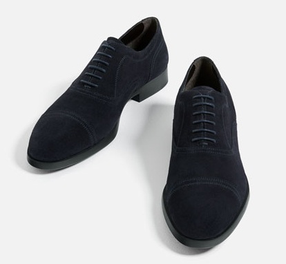 men navy dress shoes